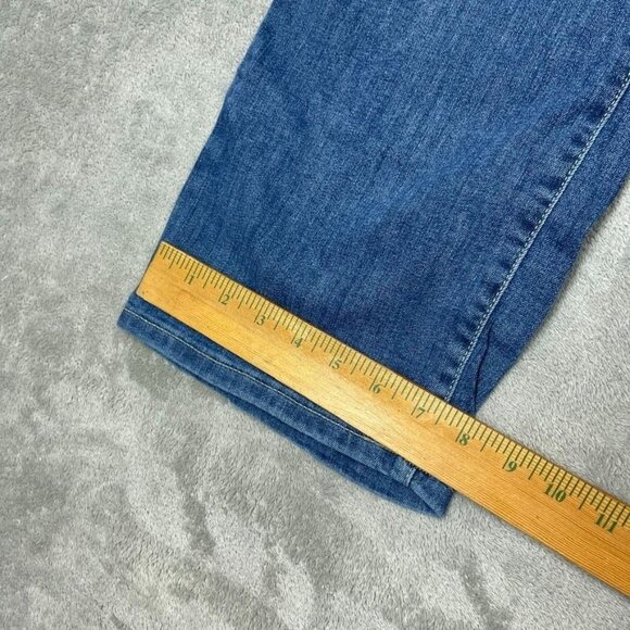 Lucky Brand 223 Straight Jeans Mens 34x29 Light Blue Stretch Denim a0196 - Picture 9 of 11